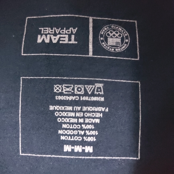 TEAM USA Womens Long Sleeve T-Shirt United States Olympic Team Apparel Blue M - Picture 4 of 4